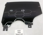 16-20 Oem Tesla Model X Rear Left Driver Door Window Glass Tint Wrap * Used. Price: $141.00.