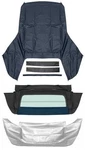 Convertible Top Kit Folding Glass Rear Window Oer Fits Pontiac Firebird R513008 New. Price: $1386.19.