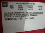Used Rear Right Door Vent Glass Fits: 2002 Pontiac Grand Am Grad. Price: $133.70.