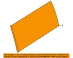 Ford Oem 18-19 Flex Quarter Panel Glass-qtr JA8Z7429711A New. Price: $563.32.