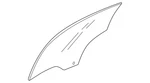 Genuine Mazda Movable Glass GK2A-72-511D New. Price: $74.13.