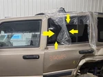 06-10 Jeep Commander Driver Left Rear Door Privacy Glass Window Only Used. Price: $80.00.