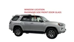 Fits 2010-2024 Toyota 4RUNNER Passenger Side Right Front Door Window Glass New. Price: $83.00.