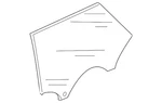 Genuine Audi Door Glass 4G8-845-205-A New. Price: $144.72.