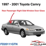 Fit 97-01 Toyota Camry 4 Door Sedan Passenger Side Right Rear Window Glass New. Price: $89.00.