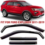 Rain Guards Vent Visors Shade 11-19 Ford Explorer Shatterproof New. Price: $62.99.