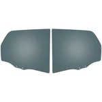Door Glasses Set Of 2 Rear Driver & Passenger Side Left Right For Escape Pair New. Price: $112.42.