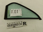 Bmw 318I E30 Sedan Passenger Right Rear Quarter Window Glass Fits 1987-1991 Used. Price: $44.97.