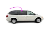 Fits 04-08 Chrysler Town & Country Passenger Right Rear Sliding Cargo Door Glass New. Price: $160.95.