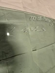 00-05 Cadillac Deville Driver Left Rear Door Glass Without Armored Used. Price: $75.00.