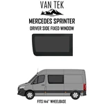 Mercedes Sprinter 144 Wheel Base Driver Side Solid Window 2018 - 2026 New. Price: $284.36.