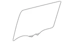 Genuine Toyota Glass Sub Assembly Rear D 68104-35140 New. Price: $203.98.