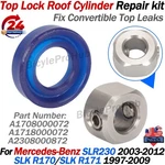 Repair Kit Top Lock Roof Hydraulic Cylinder For Mercedes R230 Slk R170 / R171 New. Price: $22.79.