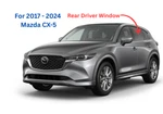 Fits 2017-2024 Mazda CX-5 Driver Left Side Rear Door Window Glass New. Price: $98.00.