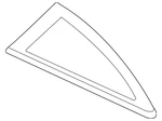 Genuine Gm Quarter Glass 24463992 New. Price: $695.47.
