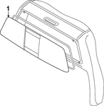 New Genuine Nissan Glass-back Window Oe 797009BV0A. Price: $737.42.