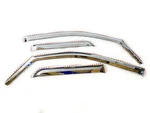 Putco Element Chrome Window Visor, For Chevy Silverado Ld Door, 480442 Used. Price: $74.98.