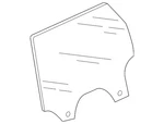 Genuine Audi Door Glass 83A-845-206-A New. Price: $280.80.