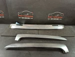 03-09 Audi A4 Convertible Left Center Right Exterior Windshield Pillar Trim Used. Price: $300.00.