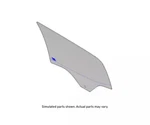 Genuine Gm Rear Passenger Side Door Window 84516125 New. Price: $157.61.