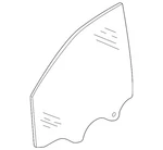 Genuine Audi Movable Glass 11A-845-022-A New. Price: $151.19.