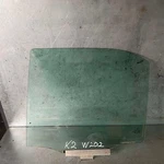 Mercedes-benz W202 Sedan Rear Left Door Window Glass Saint-gobain Used. Price: $49.00.