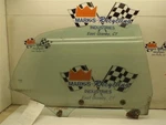 Passenger Right Rear Door Glass Fits 97 Diamante 163006 Used. Price: $98.98.