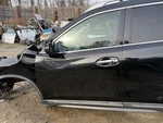 2016-2020 Nissan Rogue Left Driver Side Front Door Black Used. Price: $420.00.
