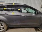 2014 Ford Escape Passenger Right Side Rear Privacy Tint Door Glass Window Only Used. Price: $110.00.