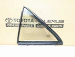 12-14 Toyota Camry Left Rear Door Stationary Vent Glass With Rubber Seal Used. Price: $52.97.
