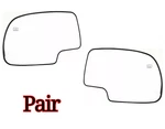 Mirror Glass Power Heated Left & Right Pair Set Gmc Chevy Silverado Sierra New. Price: $29.89.