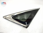 2022-25 Lexus NX350 Rear Right Quarter Window Glass Corner Vent Trim Chrome Oem Used. Price: $119.99.