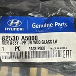 82530-A5000 Hyundai Elantra Gt Front Door Window Glass Lh New But Opened Item. Price: $65.00.