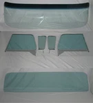 Glass For Chevy Pickup Truck 1960-63 Front Sides W/chrome Frames Large Rear New. Price: $729.00.