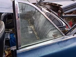 1966 Ford Galaxie Convertible Left Side Rear Quarter Window Glass Used. Price: $299.99.