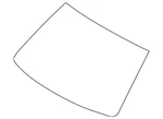 Genuine Bmw Windshield 51-31-4-A0C-486 New. Price: $1057.13.