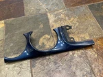 1998-2003 Jaguar Passenger Right Headlight Trim Bezel Blue Used. Price: $25.00.
