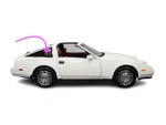 Fits: 1984-1989 Nissan 300ZX 2D Coupe Rear Right Passenger Quarter Window Glass New. Price: $250.95.