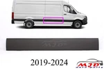 For Mercedes Sprinter W907 2019-2024 Passenger Sliding Door Trim Molding Cover New. Price: $79.99.
