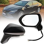 Left Driver Side Mirror Fits 2018-2024 Toyota Camry With Power L-7PINS, Black New. Price: $89.99.