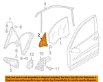 Vw Volkswagen Oem 2018 Tiguan Front Door Window-fixed Glass Left 5NN845113 New. Price: $120.48.
