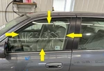 06-11 Cadillac Dts Drivers Left Side Door Glass Window Used. Price: $100.00.