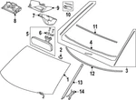 2023-2025 Honda Cr-v Genuine Side Molding Oem 73163-3A0-A11 New. Price: $70.48.
