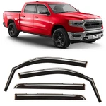 Custom Fit Window Deflectors For 2019-2025 Ram 1500 Crew Cab Ultra Durable New. Price: $84.89.