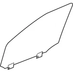 Genuine Mercedes-benz Oe Side Window 164-725-00-00 New. Price: $196.94.