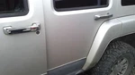 Driver Rear Side Door Without Child Safety Locks Fits 06-07 Hummer H3 32317061 Used. Price: $521.52.
