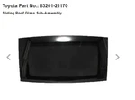 2011-2016 Scion Tc Sliding Middle Window Glass 63201-21170 Used. Price: $225.00.
