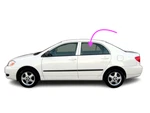 Fits 2003-2005 Toyota Corolla 4D Sedan Driver Side Left Rear Door Window Glass New. Price: $120.95.