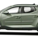 For: Hyundai Painted Side Moldings W/chrome Inserts #CF-SANTACRUZ22 New. Price: $225.56.