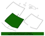 Genuine Nissan Oe Glass Windshield 72700-9KA0A New. Price: $567.77.